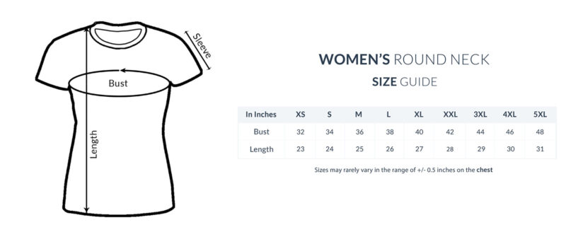 Baraath Time T-Shirt – Women’s Half Sleeve Round Neck - Image 15