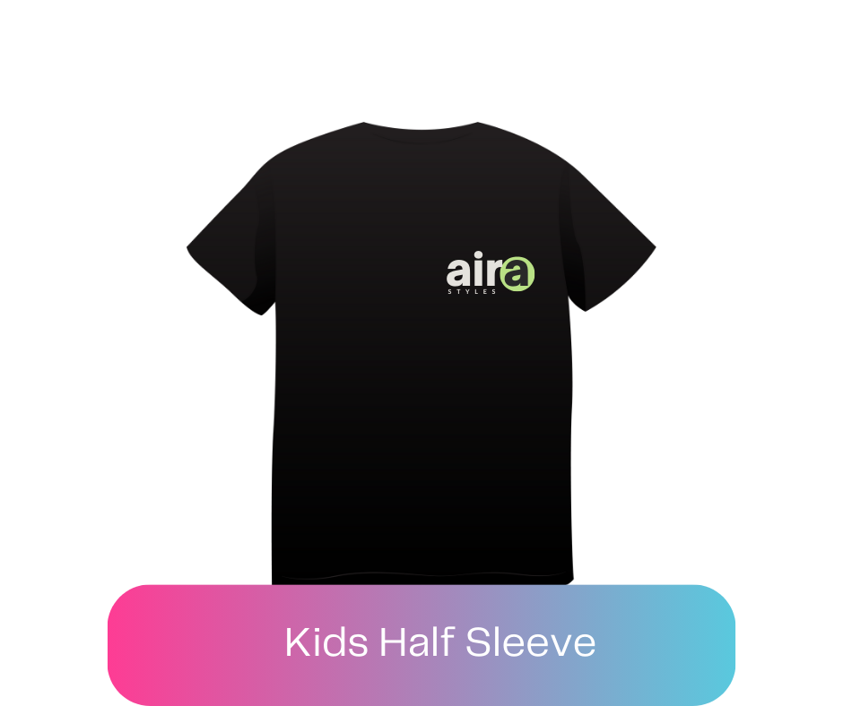 Kids Half Sleeve Round Neck T-Shirt