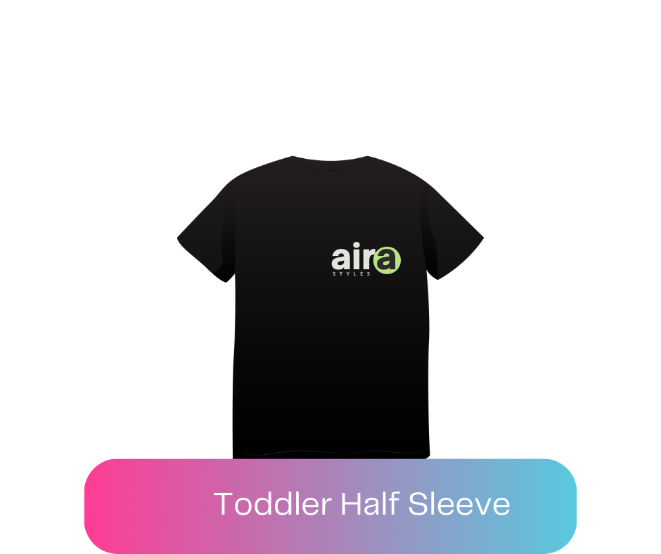 Toddler Half Sleeve Round Neck T-Shirt