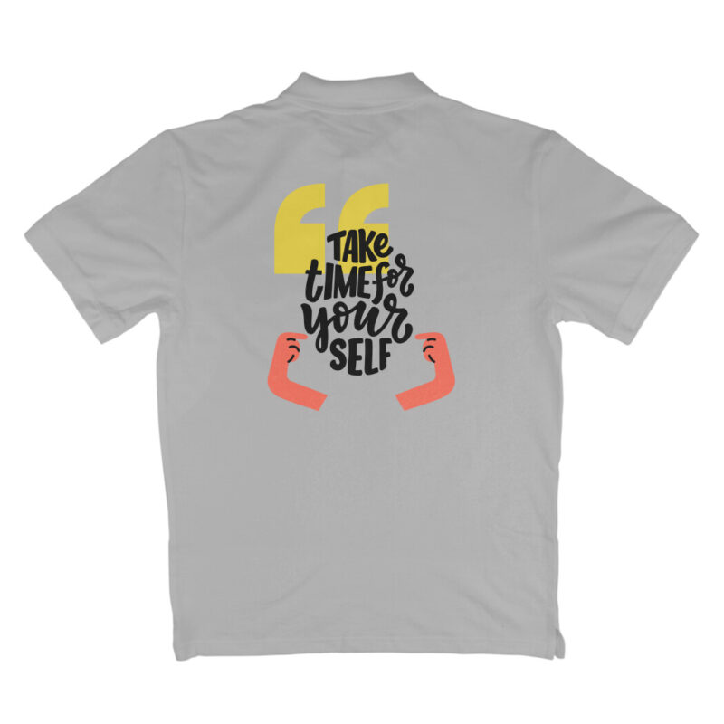 Take time for your self - Men's Polo T-shirts - Image 3
