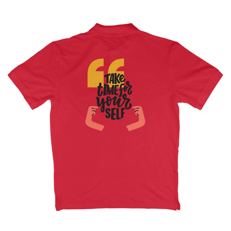 Take time for your self - Men's Polo T-shirts - Image 4