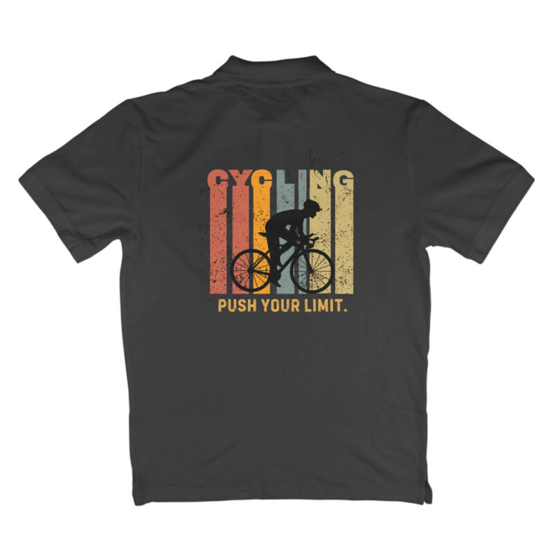 Cycling Push Your Limits – Men’s Polo T-shirt