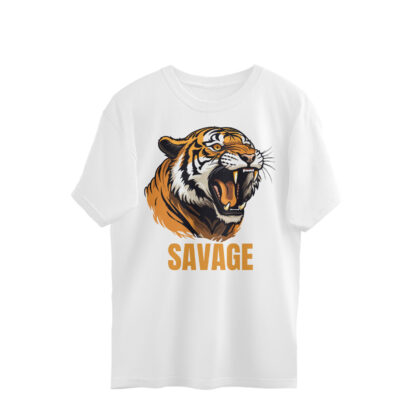 Savage Tiger T-Shirt – Men’s Oversized T-Shirt