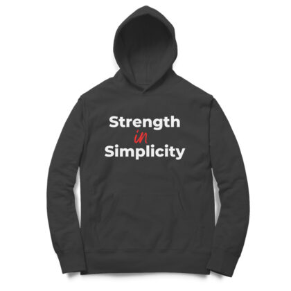 Strength in Simplicity Hoodie – Men’s