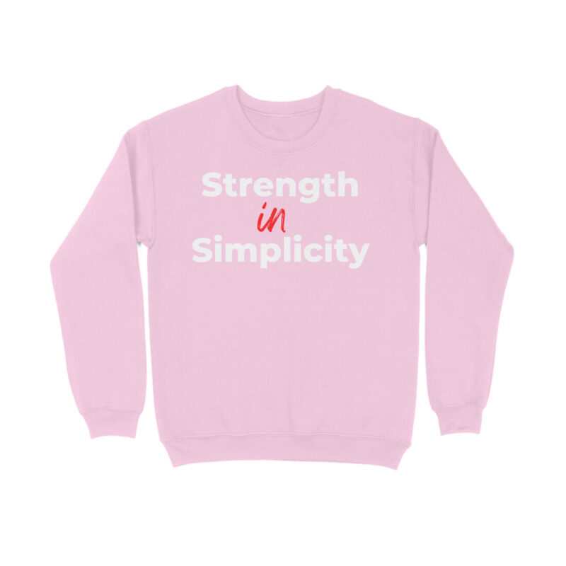 Strength in Simplicity Sweatshirt – Men’s Full Sleeve - Image 6