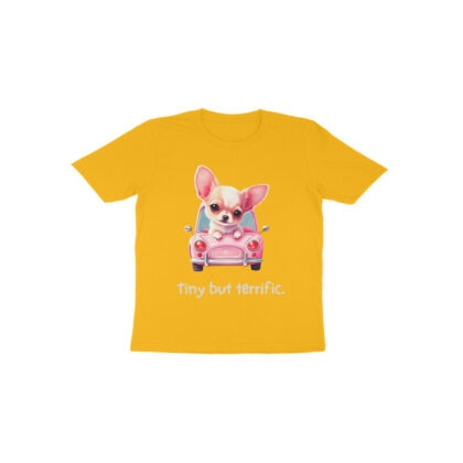 Tiny but Terrific T-shirt – Kids Half Sleeve Round Neck