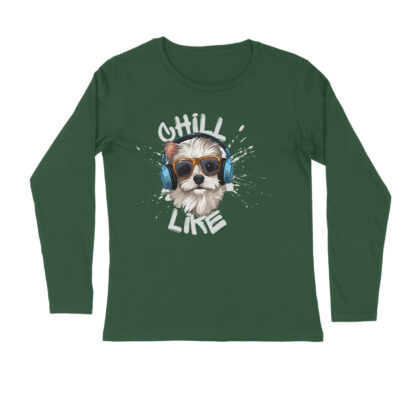 Chill Like T-shirt – Men’s Full Sleeve Round Neck