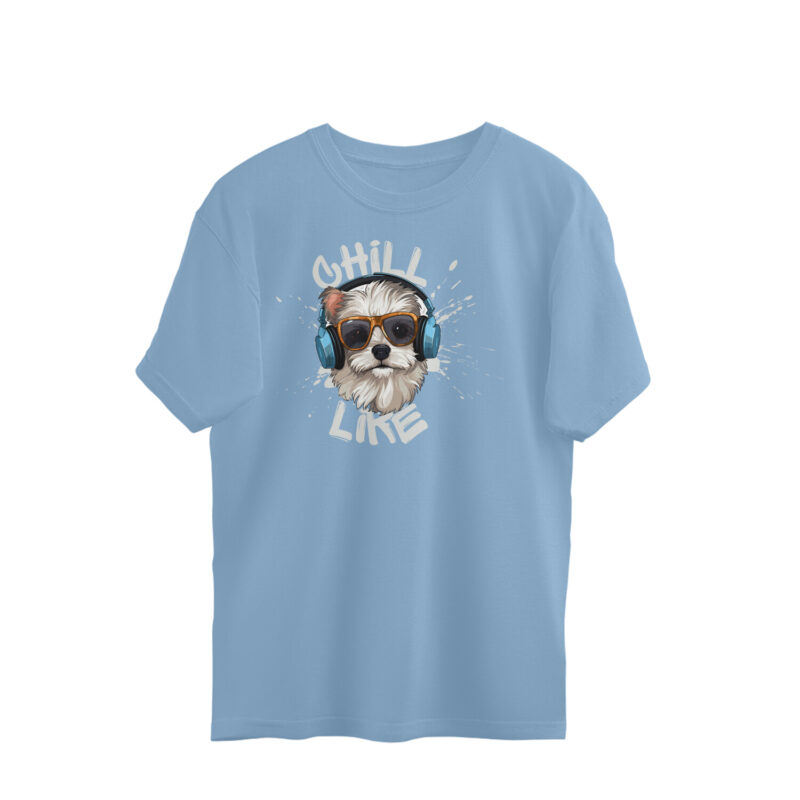 Chill Like Oversized T-shirt – Men’s - Image 2