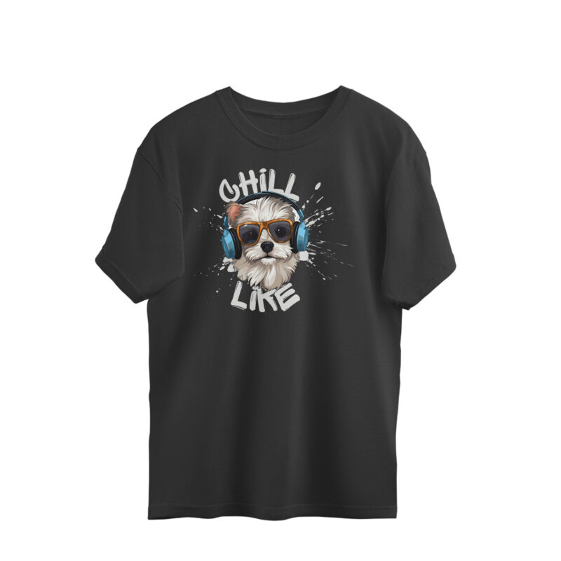 Chill Like Oversized T-shirt – Men’s - Image 3