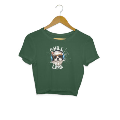 Chill Like Crop Top – Women’s