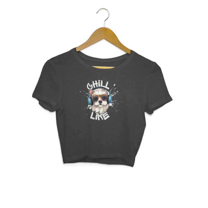 Chill Like Crop Top – Women’s - Image 2