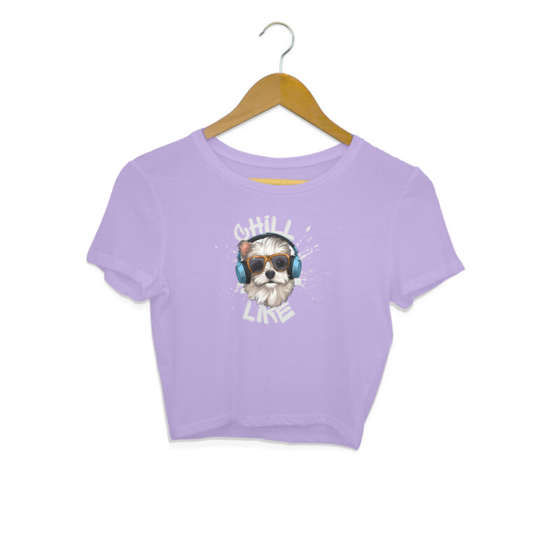 Chill Like Crop Top – Women’s - Image 5