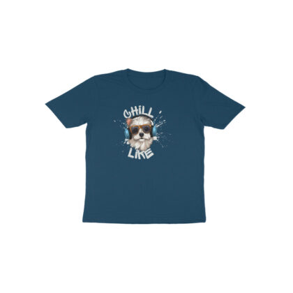 Chill Like T-shirt – Toddler Half Sleeve Round Neck