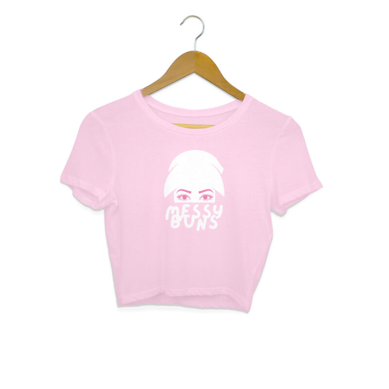 Messy Buns Crop Top – Women’s
