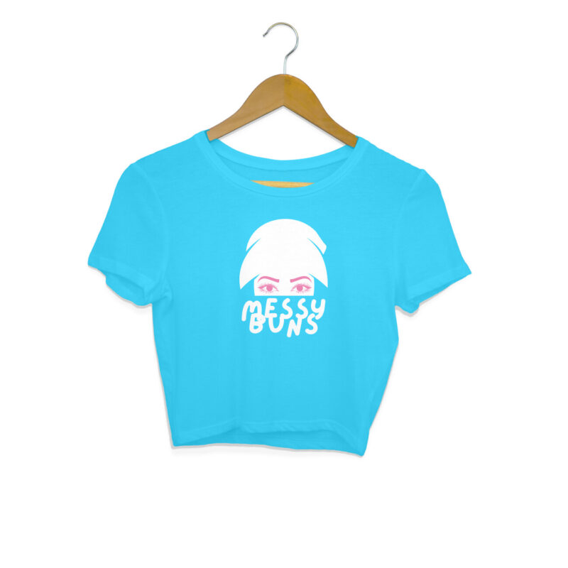 Messy Buns Crop Top – Women’s - Image 5