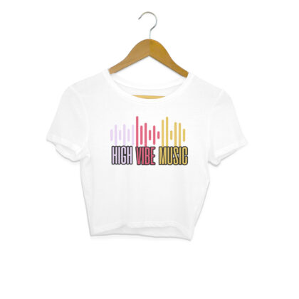 High Vibe Music Women's Crop Top