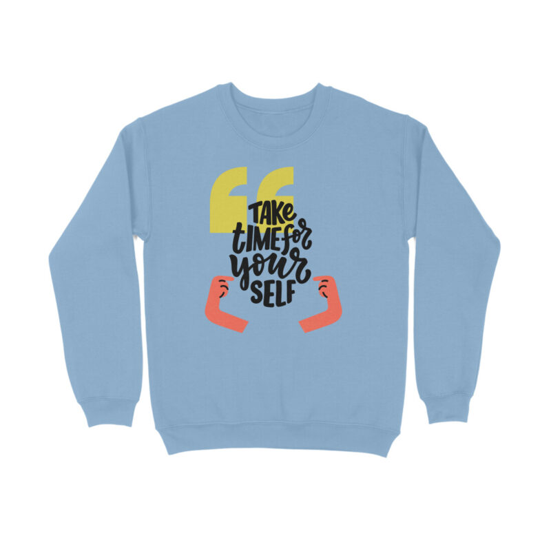Take time for your self - Men's Sweatshirts - Image 2