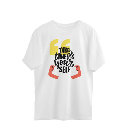 Take time for your self - Men's Oversized Tshirts