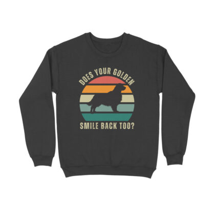 Does your Golden smile back too? – Men’s Full Sweatshirts
