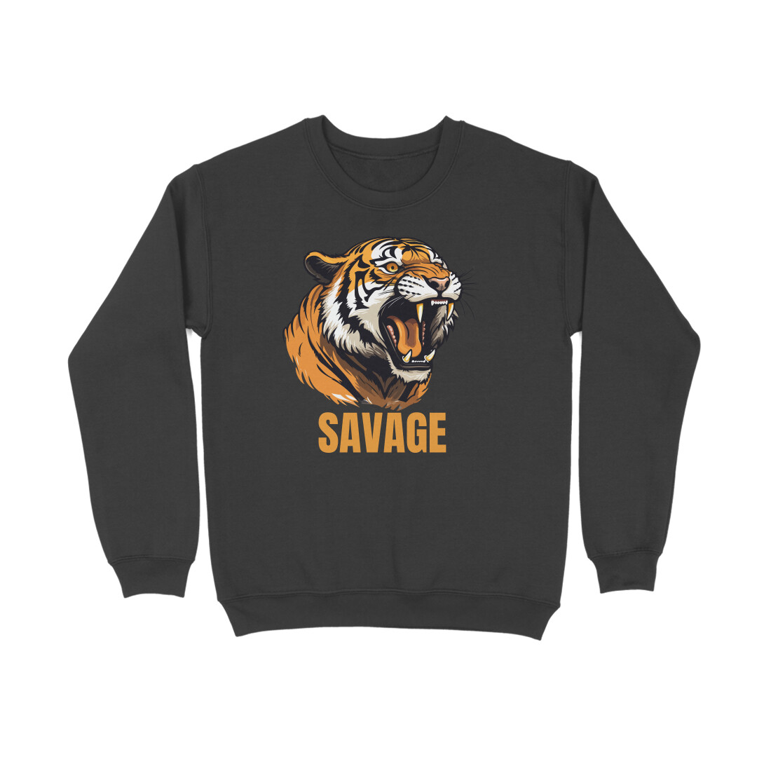 Savage Tiger â Menâs Full Sweatshirts