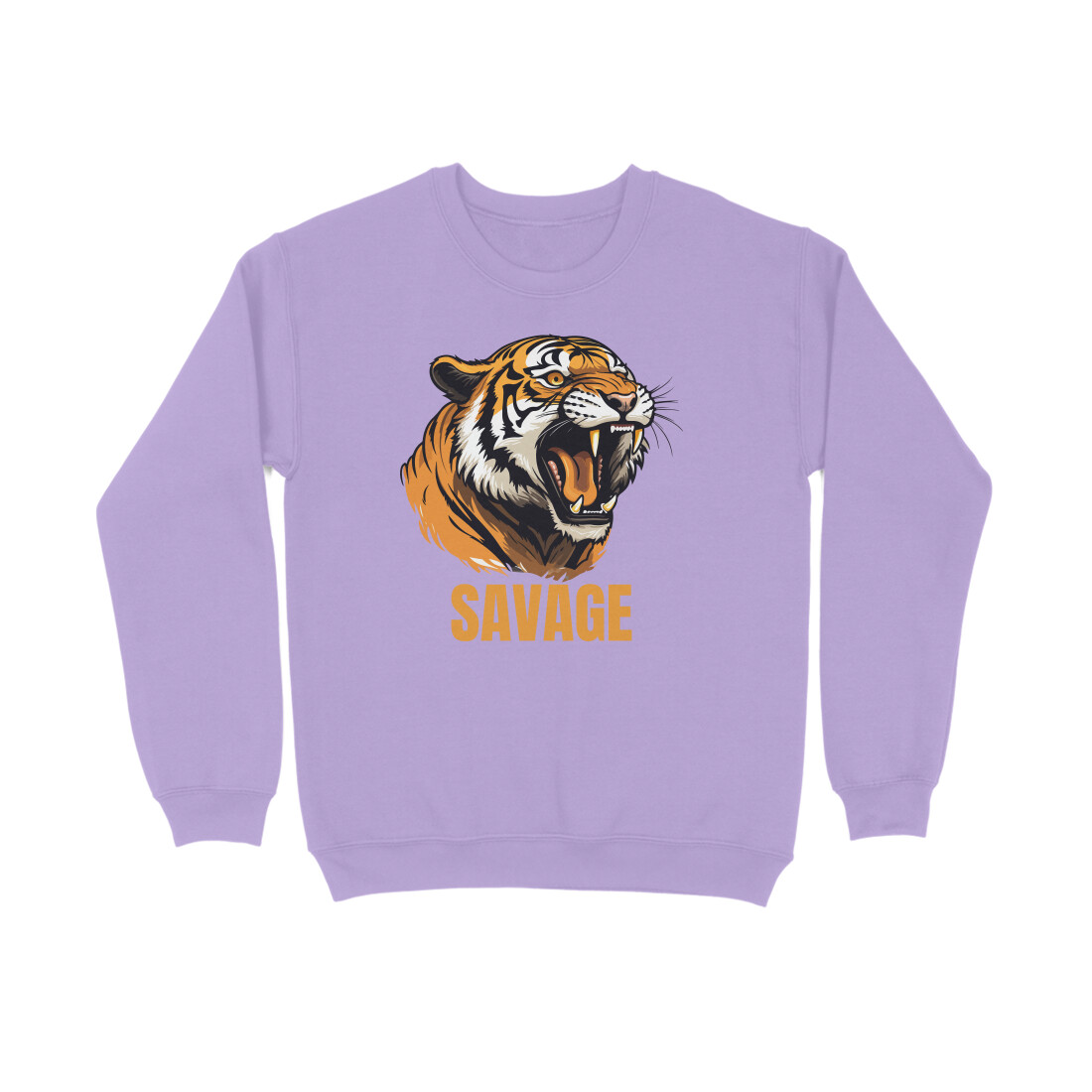 Savage Tiger â Menâs Full Sweatshirts - Image 3