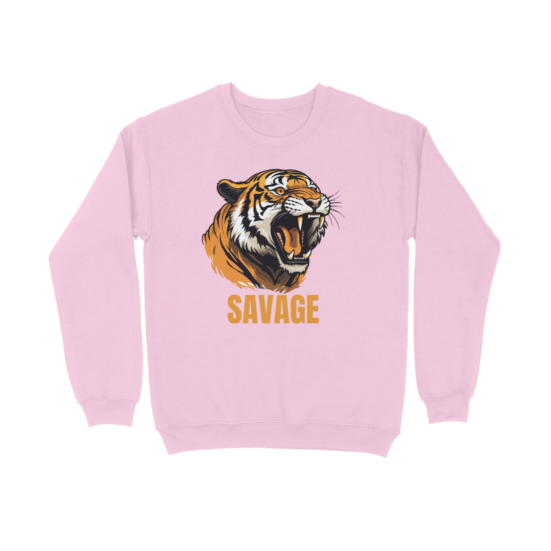 Savage Tiger â Menâs Full Sweatshirts - Image 4