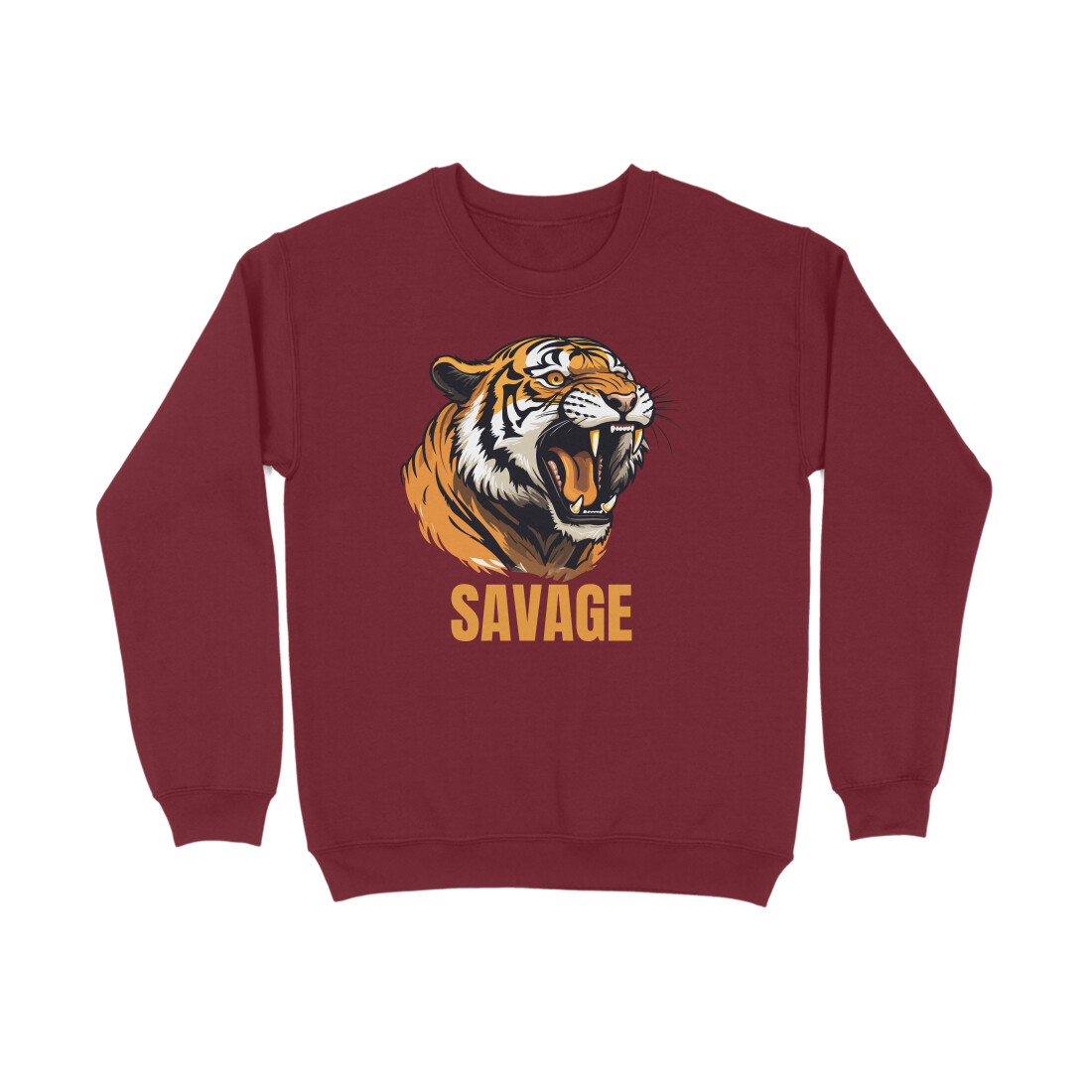 Savage Tiger â Menâs Full Sweatshirts - Image 5