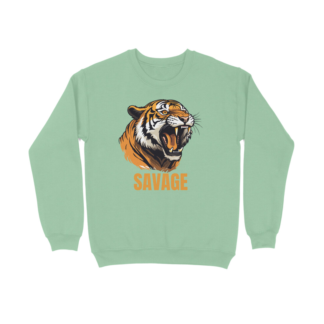 Savage Tiger â Menâs Full Sweatshirts - Image 7
