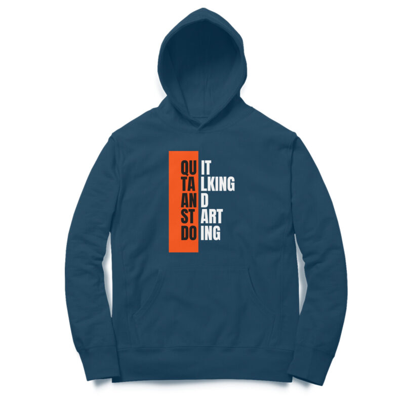 Quit Talking And Start Doing - Men’s Hoodies - Image 7