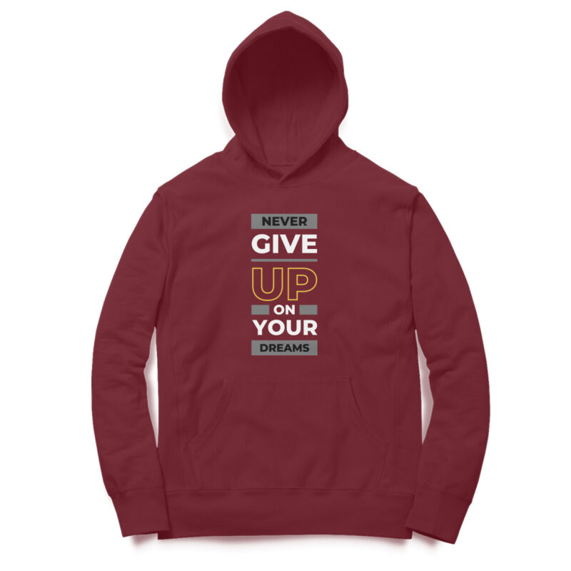 Never Give Up On Your Dreams - Men’s Hoodies - Image 4