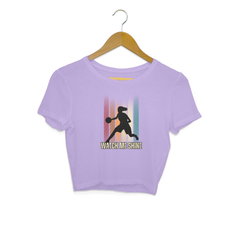Watch Me Shine – Women's Crop Tops - Image 4