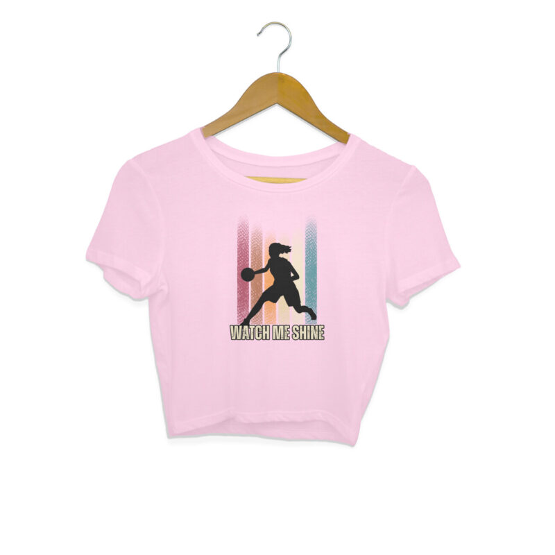 Watch Me Shine – Women's Crop Tops - Image 5