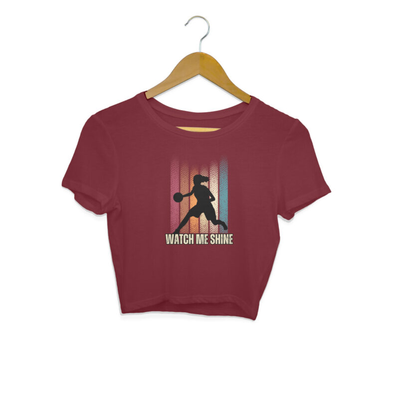 Watch Me Shine – Women's Crop Tops - Image 6