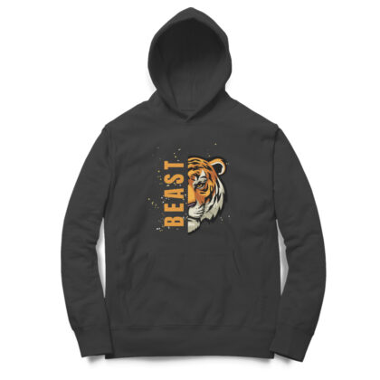 Beast Tiger’s Head Mascot - Men’s Hoodies