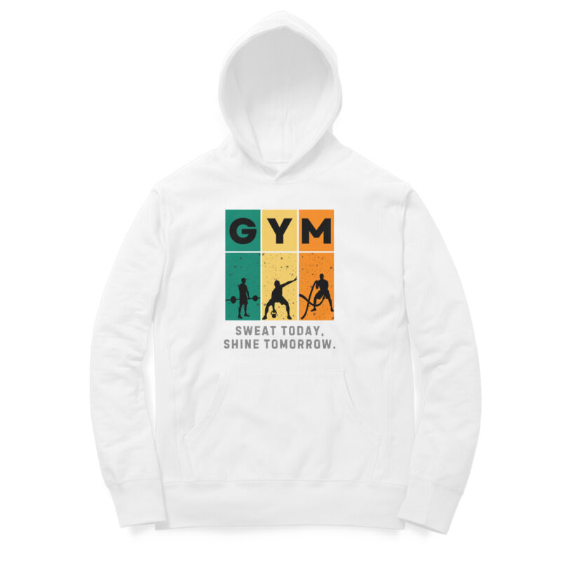 GYM Sweat Today, Shine Tomorrow. – Men’s Oversized Hoodies