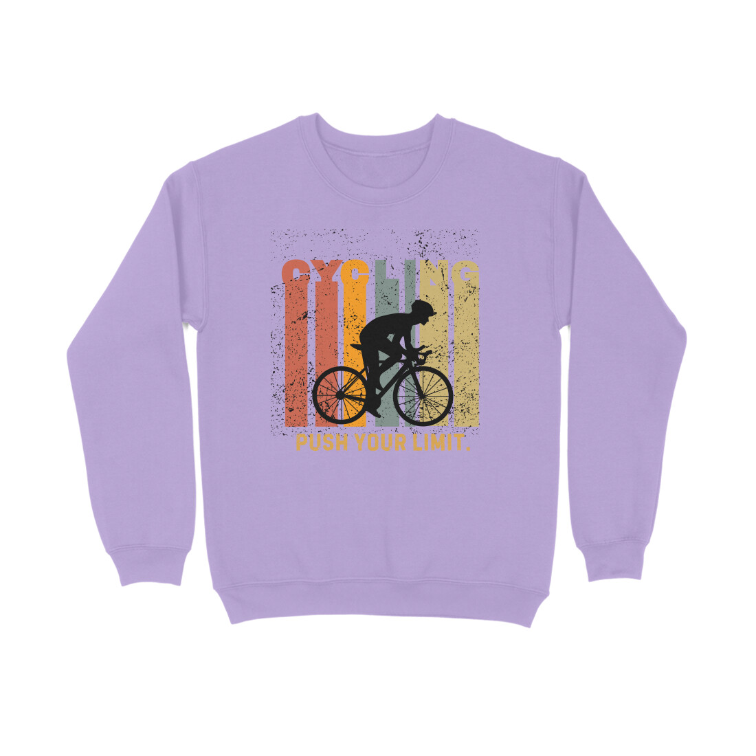 Cycling Push Your Limits â Menâs Full Sweatshirts - Image 3