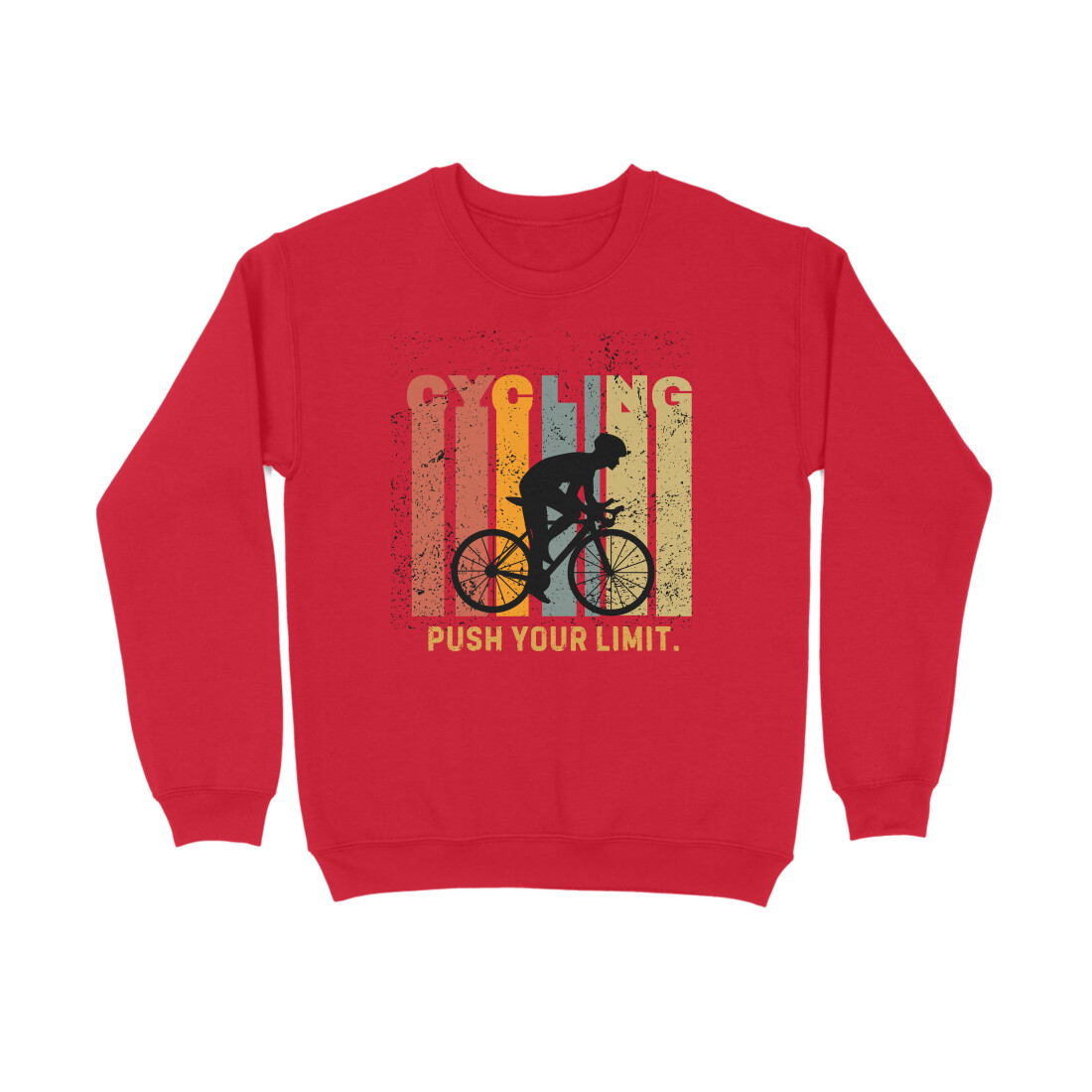 Cycling Push Your Limits â Menâs Full Sweatshirts - Image 10