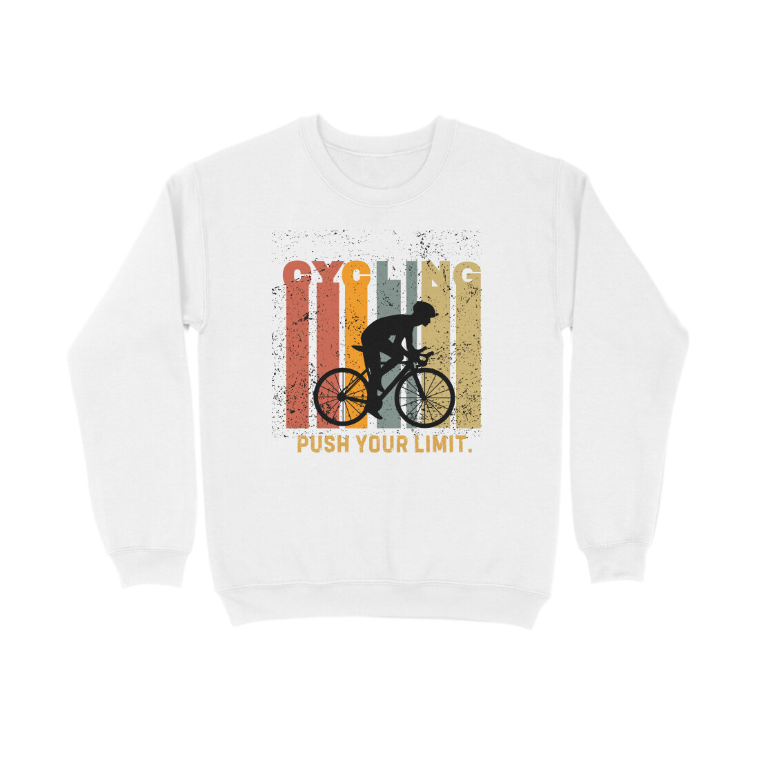Cycling Push Your Limits â Menâs Full Sweatshirts - Image 11