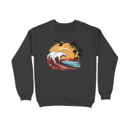 Waves Whisper Freedom – Men’s Full Sweatshirts