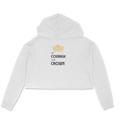 Waves Whisper Freedom – Women's Crop Hoodies