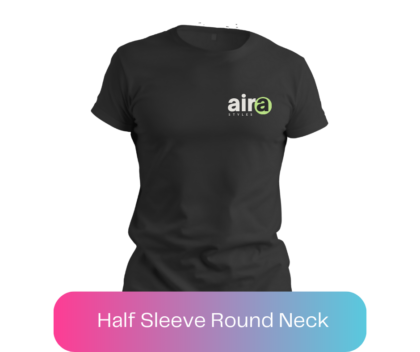 Half Sleeve Round Neck T-Shirt