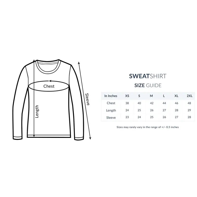 Why Think? Just Vibe Sweatshirt – Men’s Full Sleeve - Image 8