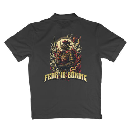 Fear is Boring Polo T-Shirt – Men’s