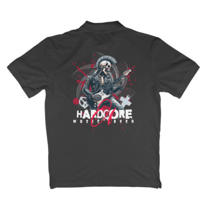 Hardcore Music Lover Polo T-Shirt – Men’s