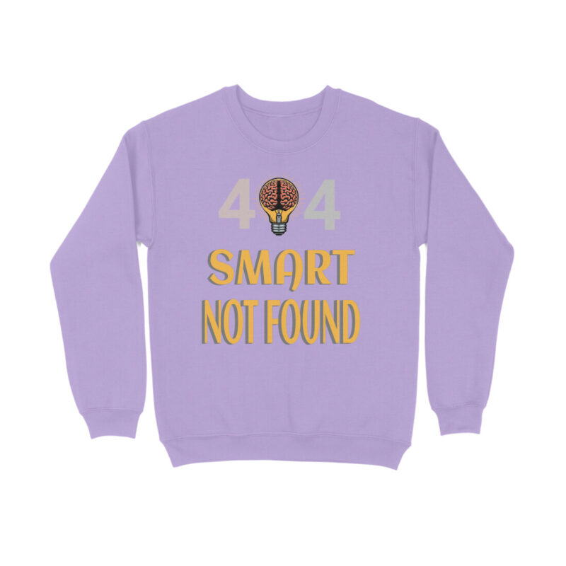 404 Smart Not Found.– Men’s Full Sweatshirts - Image 2