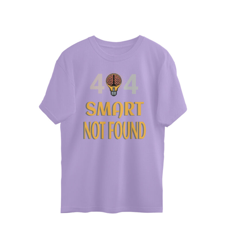 404 Smart Not Found.– Men’s Oversized T-shirts - Image 3