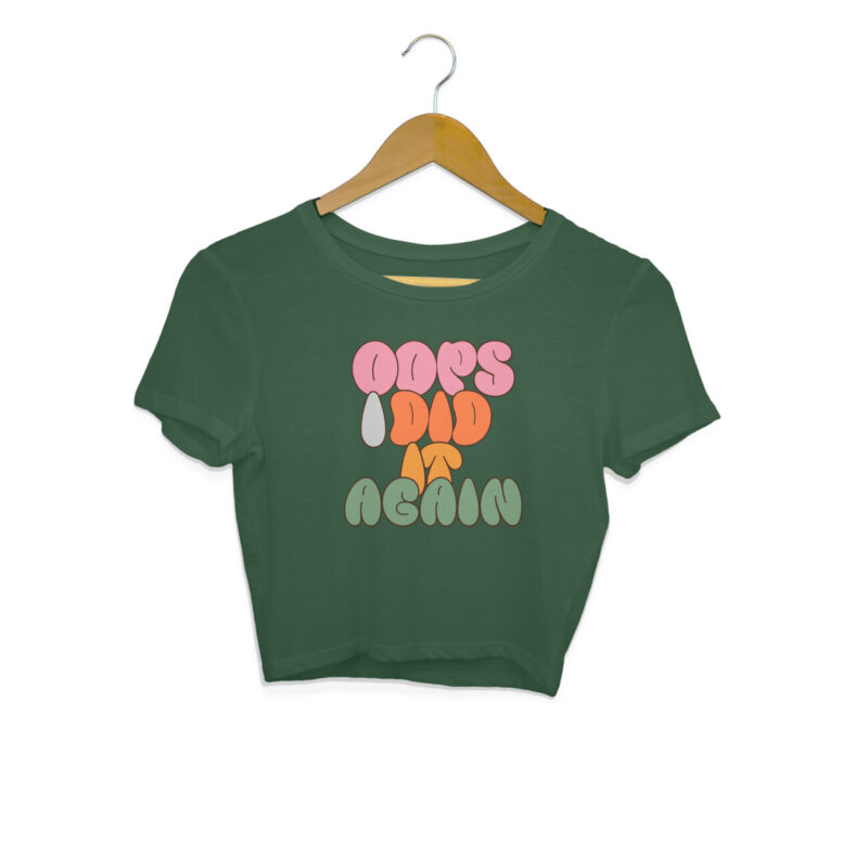 Oops I Did It Again Crop Top – Women’s - Image 8