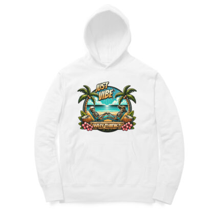 Why Think? Just Vibe Oversized Hoodie – Men’s