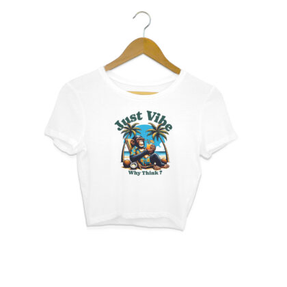 Why Think? Just Vibe Crop Top – Women’s