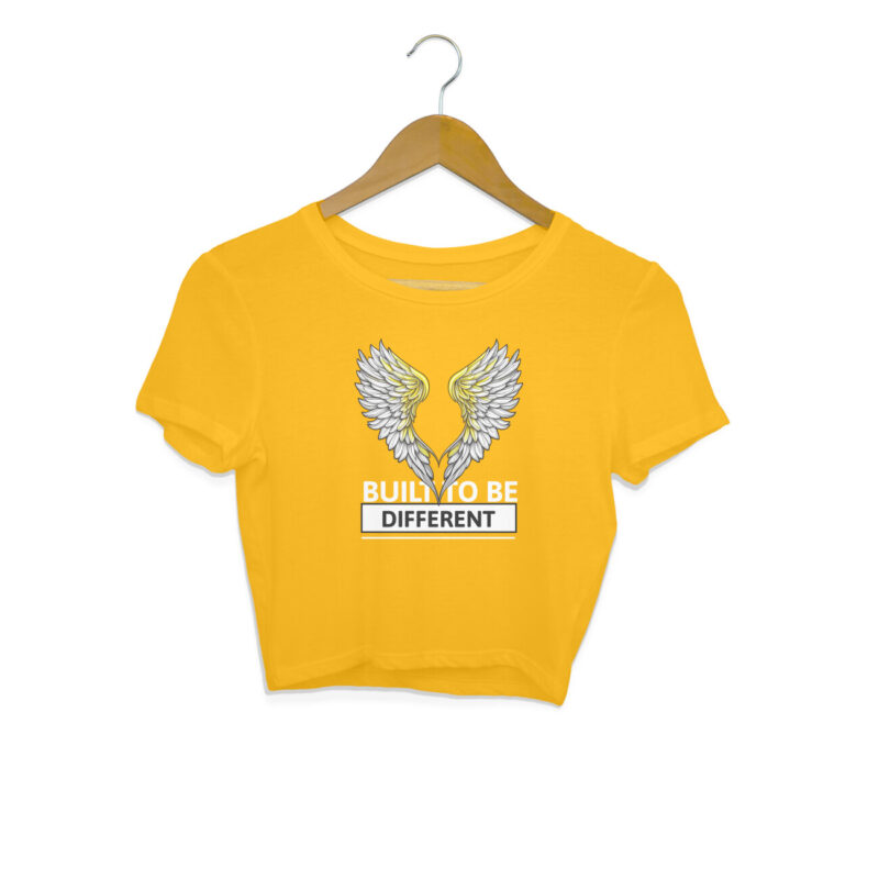 Built to Be Different Crop Top – Women’s - Image 2